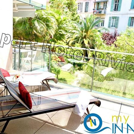Aparthotel Riviera - Coeur Nice - Grand Superieur Studio Ac - Incroyable Terrasse - Garden View - Terrasse Jardin Pastorelli 1 Bagian luar foto