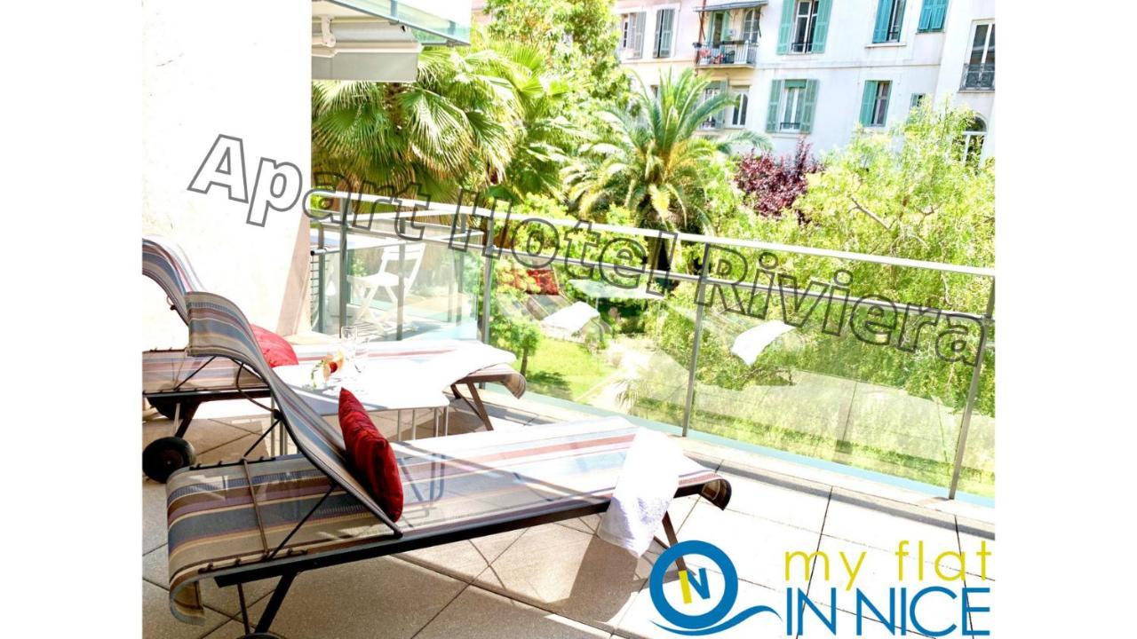 Aparthotel Riviera - Coeur Nice - Grand Superieur Studio Ac - Incroyable Terrasse - Garden View - Terrasse Jardin Pastorelli 1 Bagian luar foto