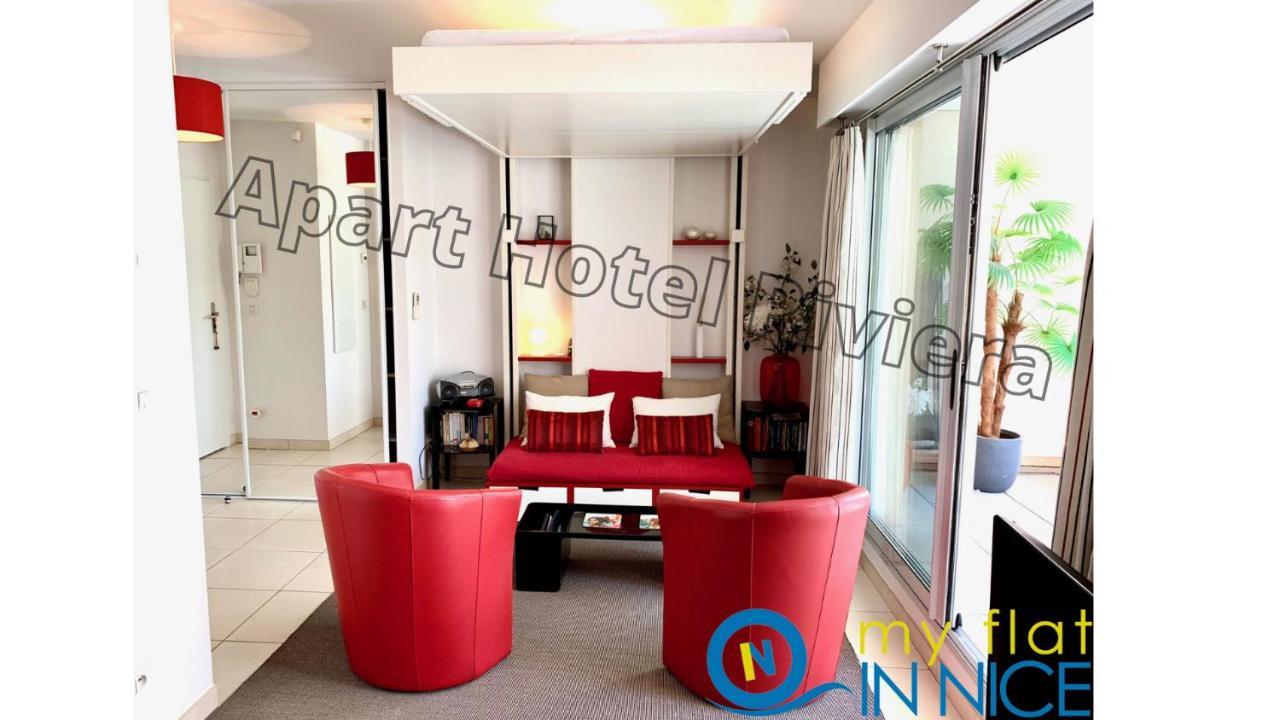 Aparthotel Riviera - Coeur Nice - Grand Superieur Studio Ac - Incroyable Terrasse - Garden View - Terrasse Jardin Pastorelli 1 Bagian luar foto