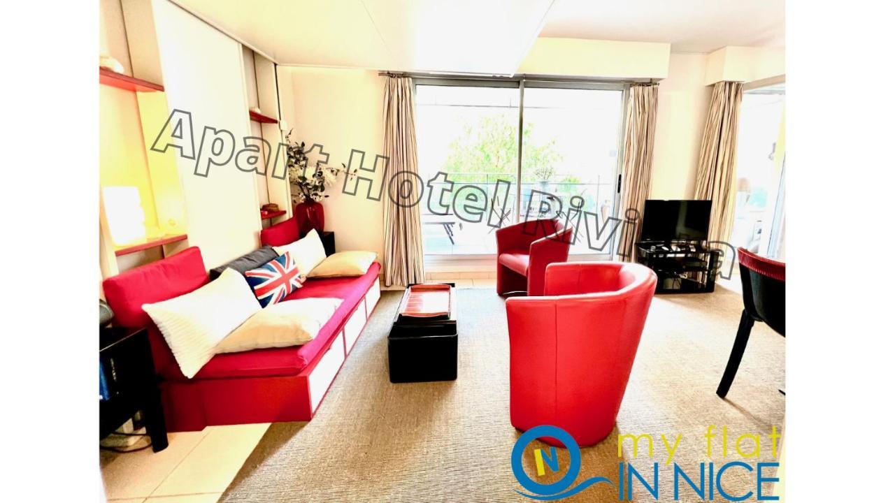 Aparthotel Riviera - Coeur Nice - Grand Superieur Studio Ac - Incroyable Terrasse - Garden View - Terrasse Jardin Pastorelli 1 Bagian luar foto