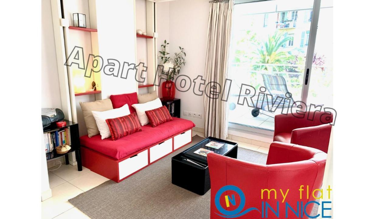 Aparthotel Riviera - Coeur Nice - Grand Superieur Studio Ac - Incroyable Terrasse - Garden View - Terrasse Jardin Pastorelli 1 Bagian luar foto