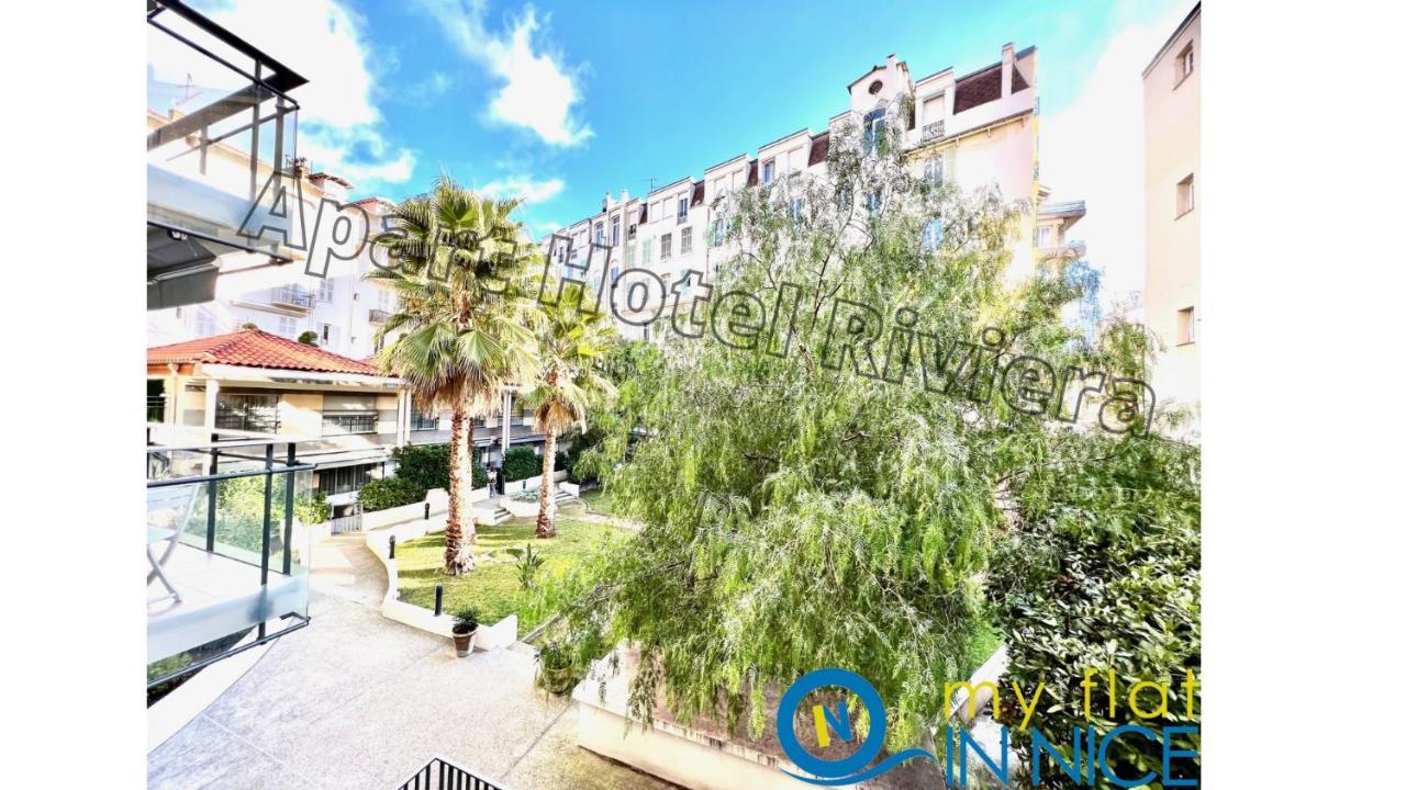 Aparthotel Riviera - Coeur Nice - Grand Superieur Studio Ac - Incroyable Terrasse - Garden View - Terrasse Jardin Pastorelli 1 Bagian luar foto